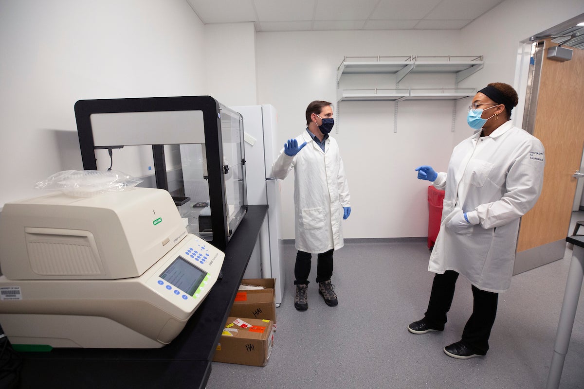Campus COVID19 testing lab to open Inside UCR